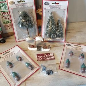 Christmas Miniatures Lot Dollhouse Minis Scenery Diorama Assemblage Collage etc